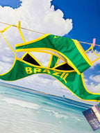 Biquíni Brasil Meia Taça Com Detalhe Strappy