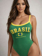 Maiô Brasil Cavado Estilo Esportivo