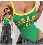 Maiô Brasil Cavado Estilo Esportivo