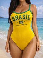 Maiô Brasil Cavado Estilo Esportivo