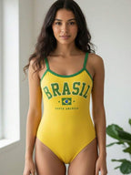 Maiô Brasil Cavado Estilo Esportivo