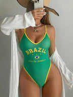 Maiô Brasil Cavado Com Costas Abertas