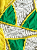 Conjunto Brasil Praia Com Camiseta E Saia Tule