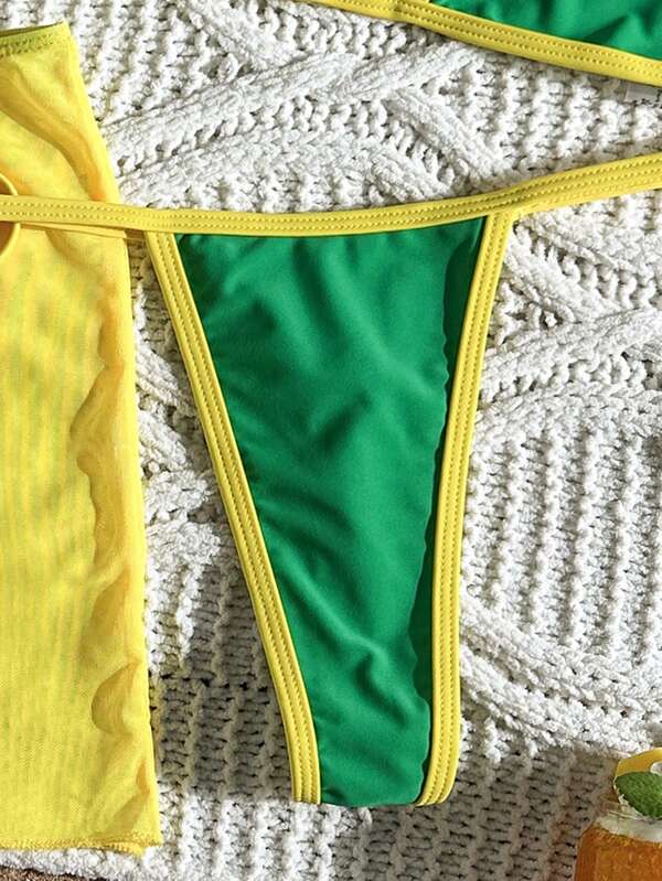 Conjunto Brasil Praia Com Camiseta E Saia Tule