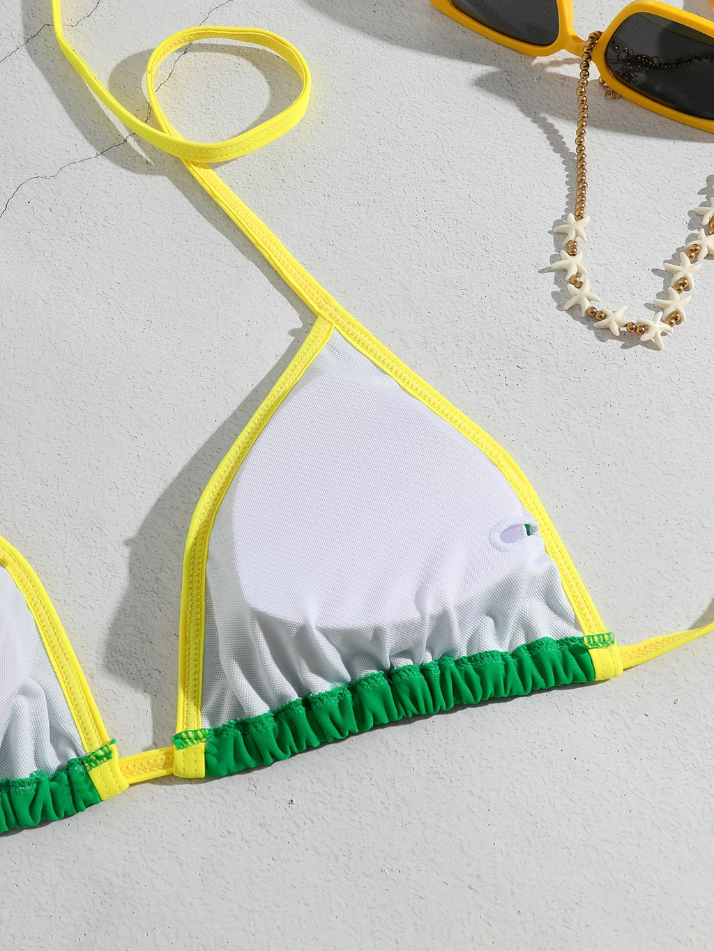 Biquíni Triângulo Com Calcinha Short