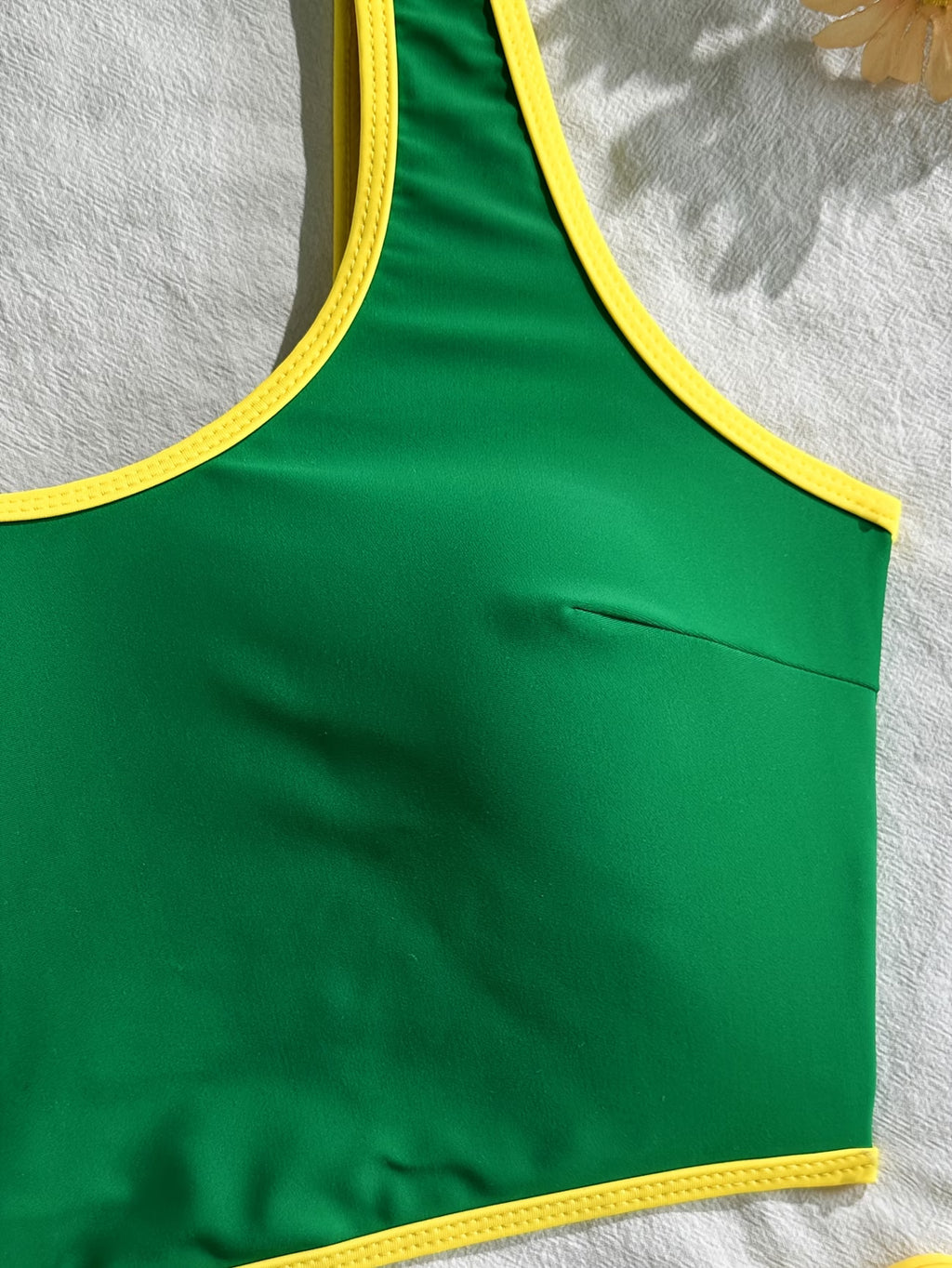 Biquíni Top Esportivo Com Calcinha Ajustável