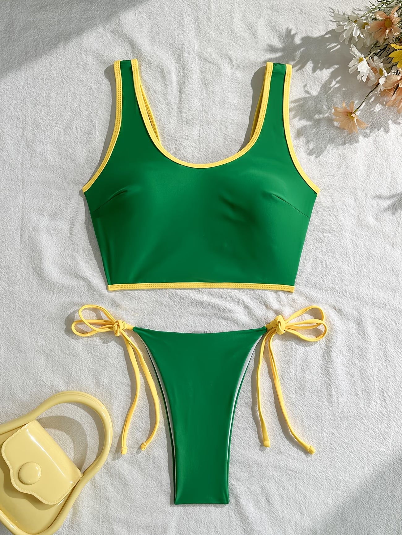 Biquíni Top Esportivo Com Calcinha Ajustável